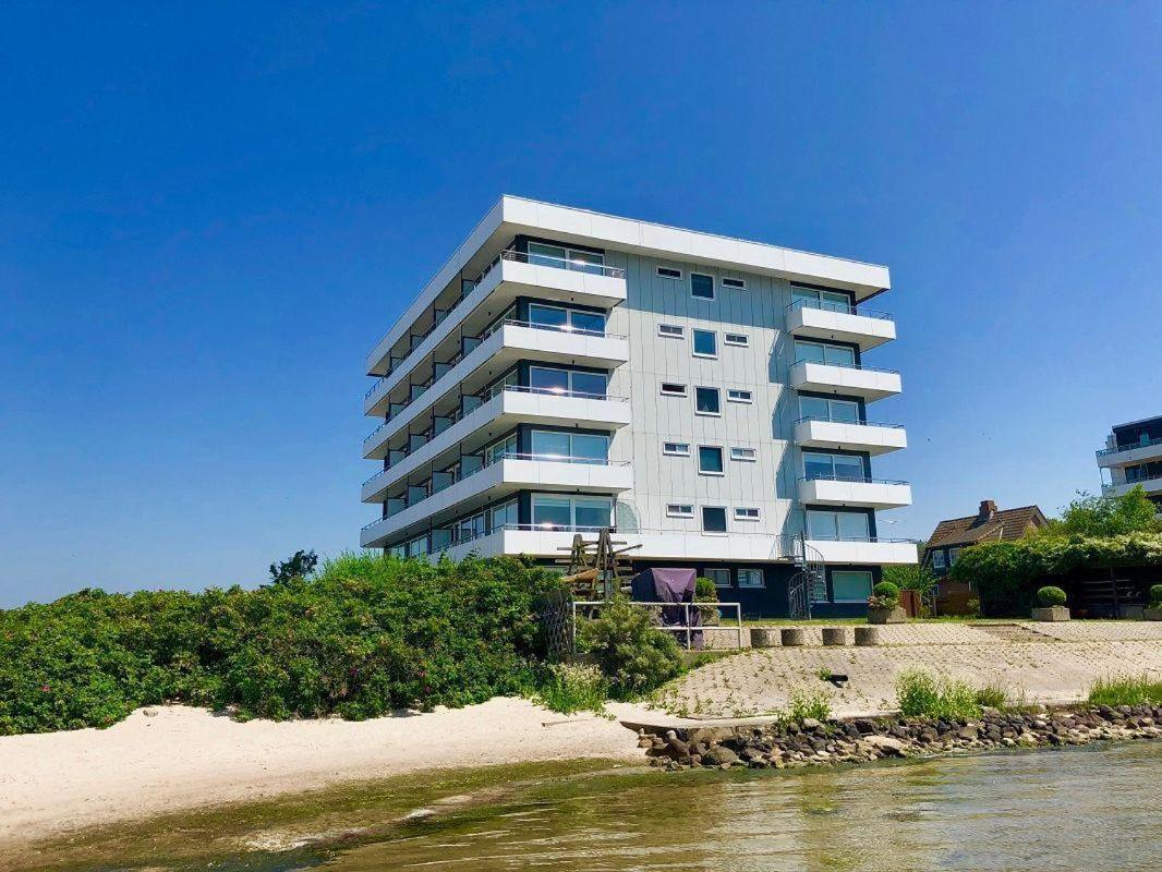 Haus-Steinwarder-7-Wohnung-Strandbude-22 Хайлигенхафен Экстерьер фото